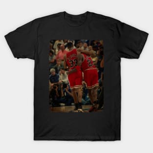 Scottie Pippen and Michael Jordan Vintage T-Shirt